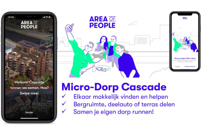Run je eigen micro-dorp met de app van AREA of PEOPLE